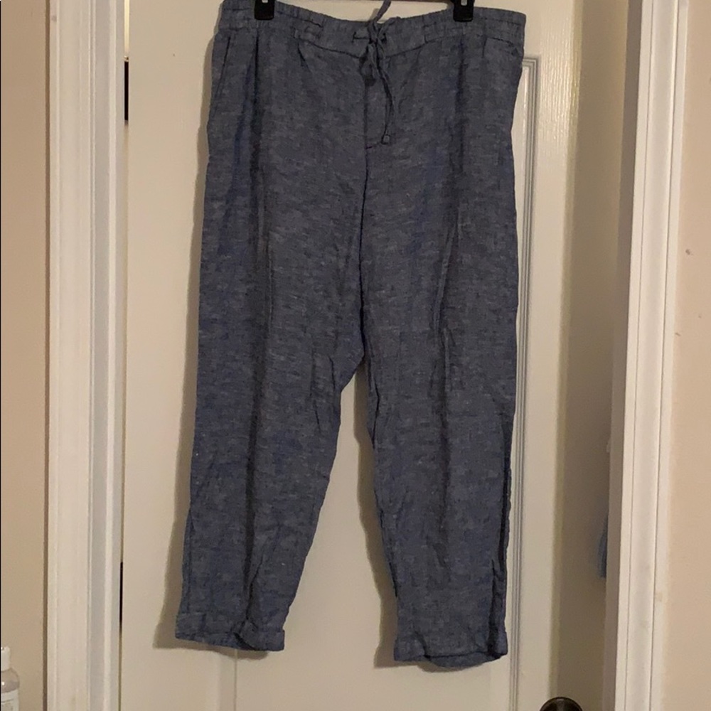 Soft ankle pants/ boyfriend pants,